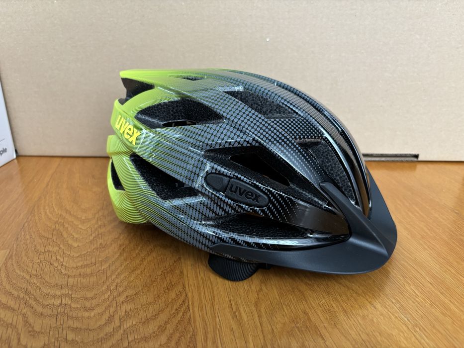 Kask rowerowy UVEX I-vo (52-57 cm) rhino - neon yellow