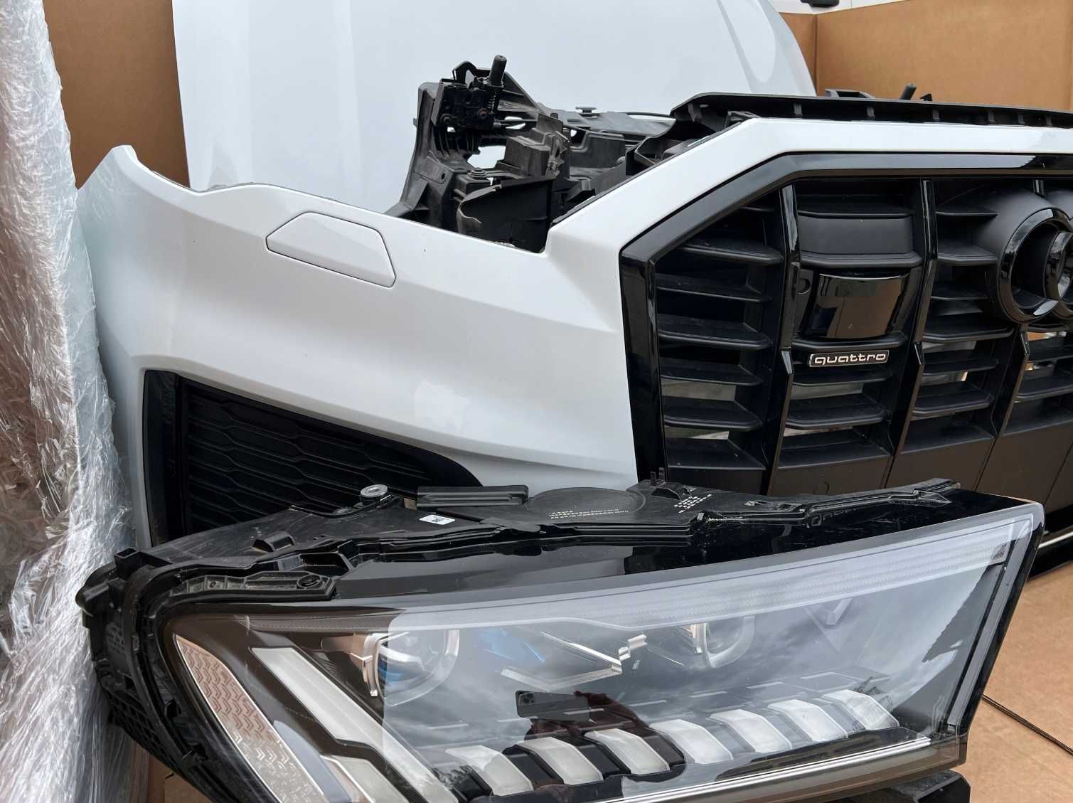 AUDI Q7 4M S-LINE рестайл бампер запчасти разборка AUDI Q7 4M S-LINE
