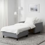 IKEA - ORRVIKEN Łóżko / Fotel amerykanka z podnóżkiem