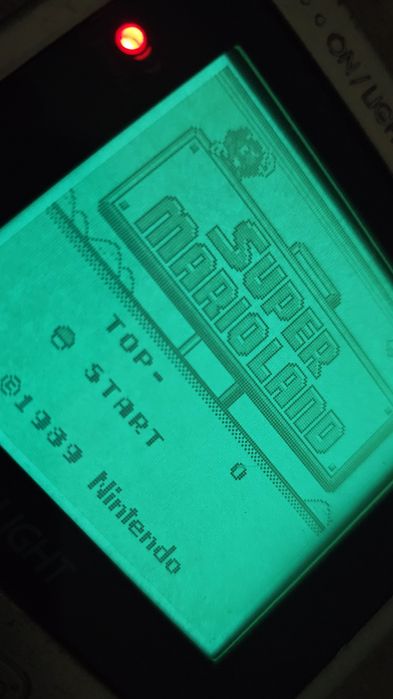 Rzadka konsola Nintendo GAME BOY GAMEBOY LIGHT MGB-101 sprawny 100%