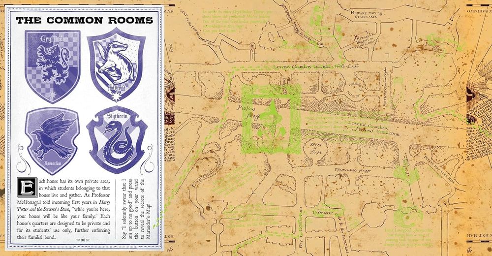 Інтерактивна книга Harry Potter: The Marauder's Map Карта Марод