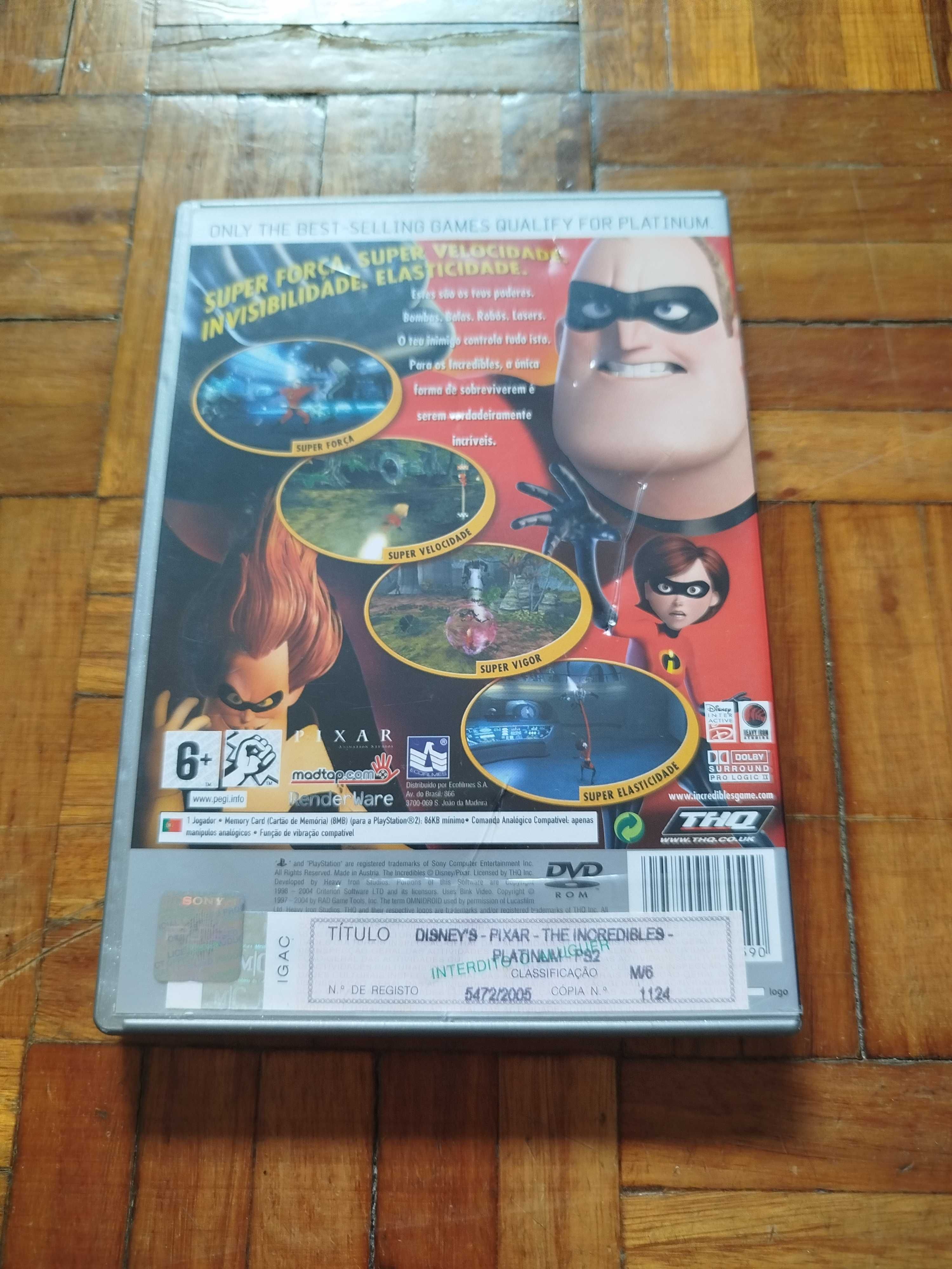 PS2 The Incredibles