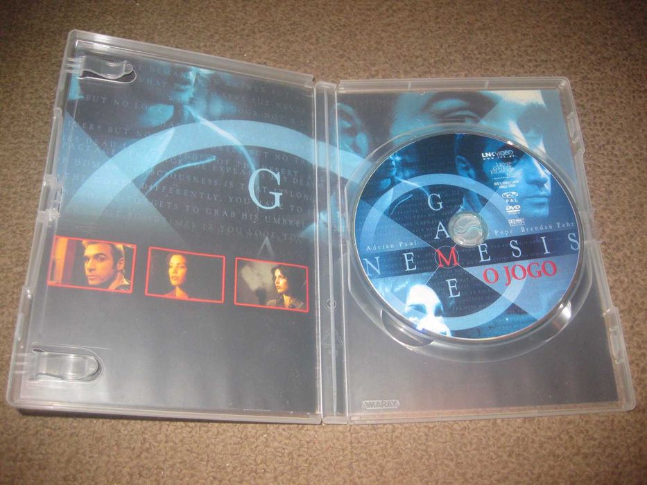 DVD "Nemesis- O Jogo" com Adrian Paul