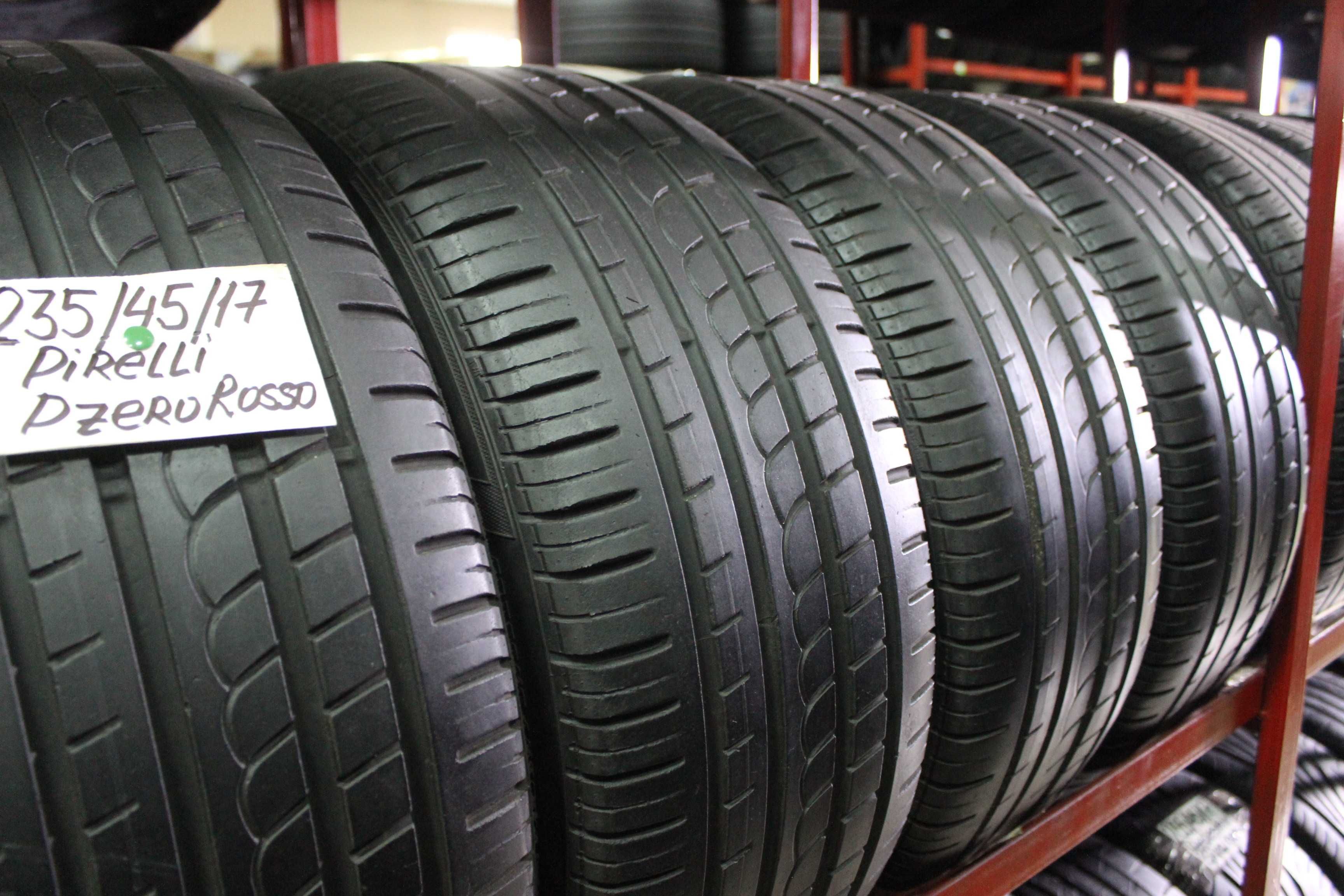 235-45-R17 PIRELLI PZERO 4 штуки летней резины GERMANY