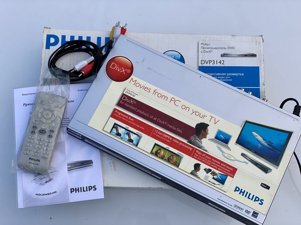 DVD player PHILIPS дивиди плеер диски