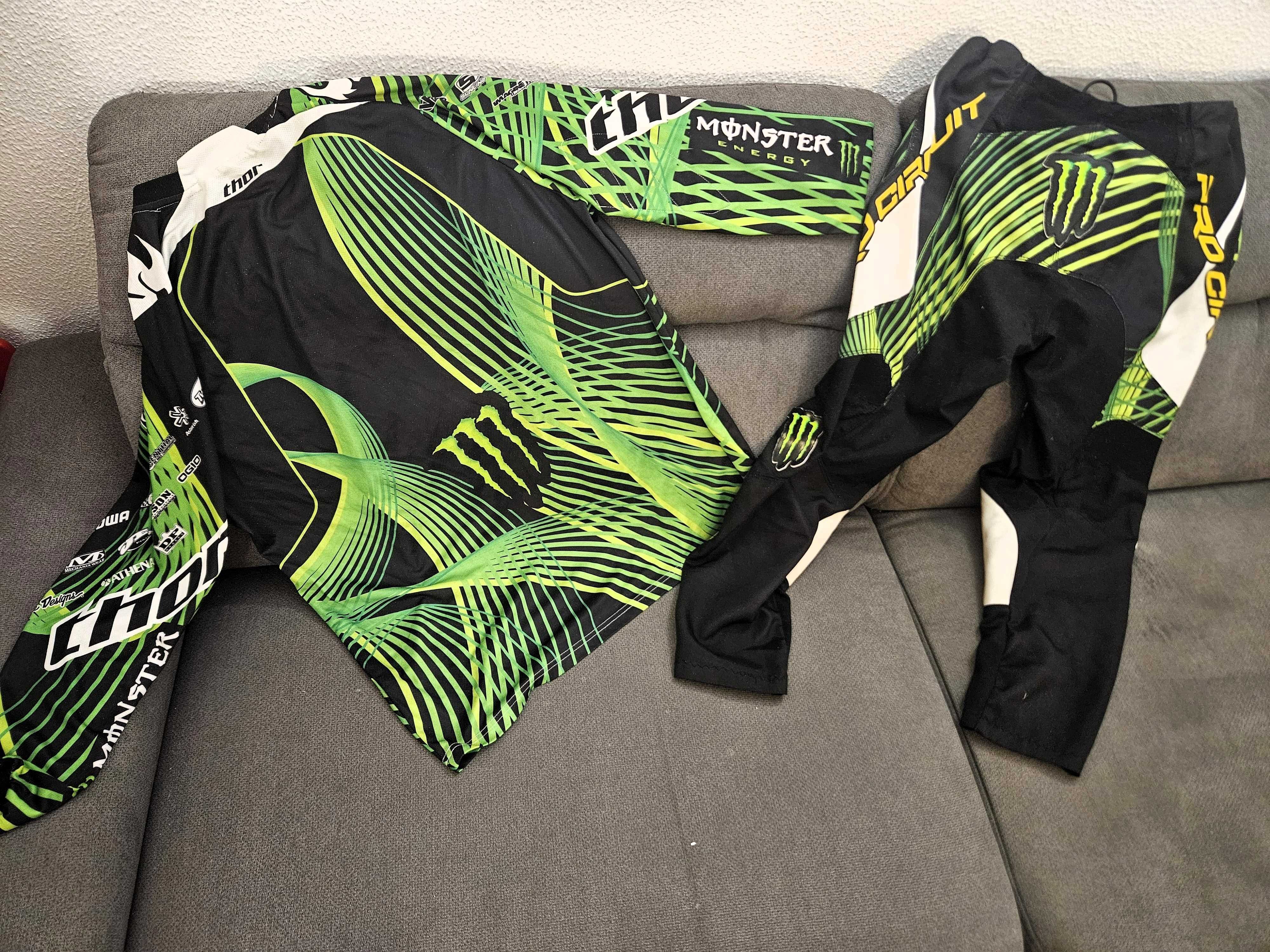 Thor Phase Monster Pro Circuit conjunto motocross enduro fato completo
