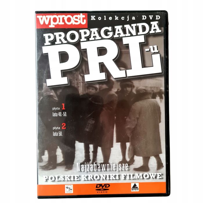Propaganda PRL-u Płyta 1 oraz 2 DVD Film DVD Wprost Kolekcja DVD