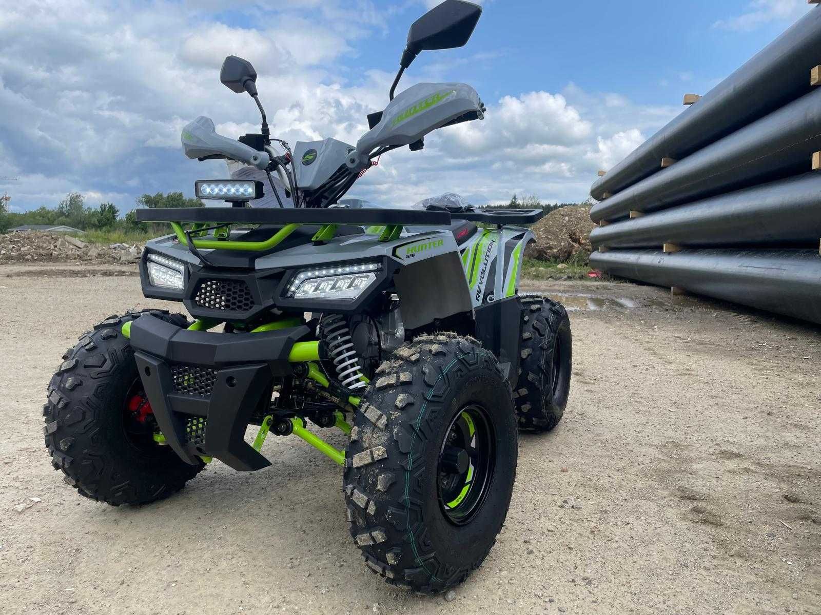Nowy QUAD ASIX hunter 125CC 8 1+1*Led*RATY**Trans 150km Gratis**