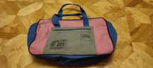 Vintage torba sportowa w stylu vaporwave