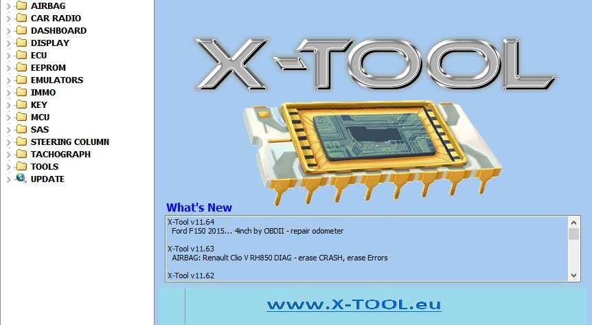 Aktualizacja 2025 dla X-tool Update for XTOOL