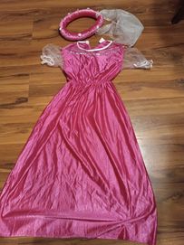 różowa sukienka księżniczki 120/130