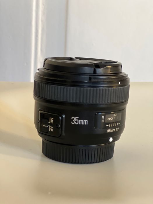 Lente YONGNUO YN 35mm F/2 Auto-focus para Nikon