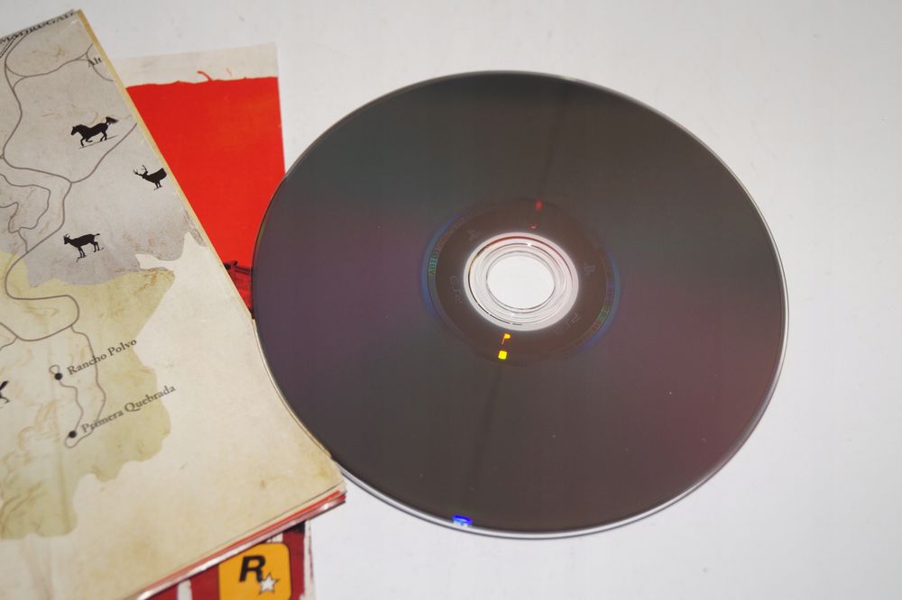 Red Dead Redemption + Mapa Ps3