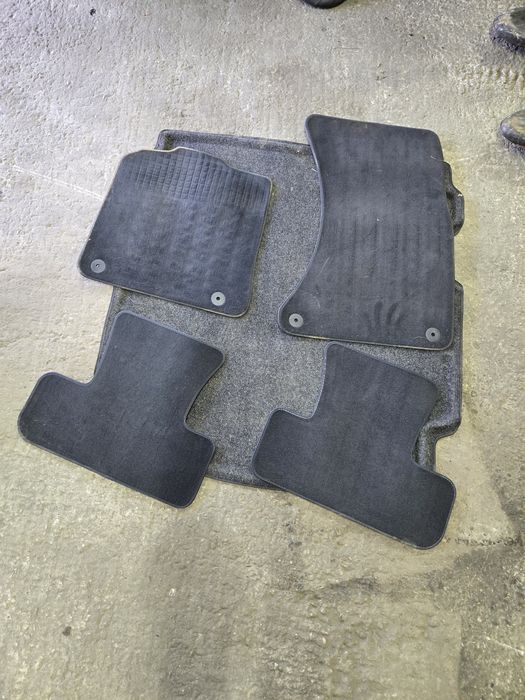 Audi q5 8r dywaniki welurowe komplet oryginal audi