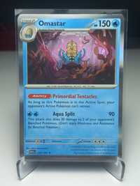 Karta Pokemon Omastar Holo - MEW 151, 139/165