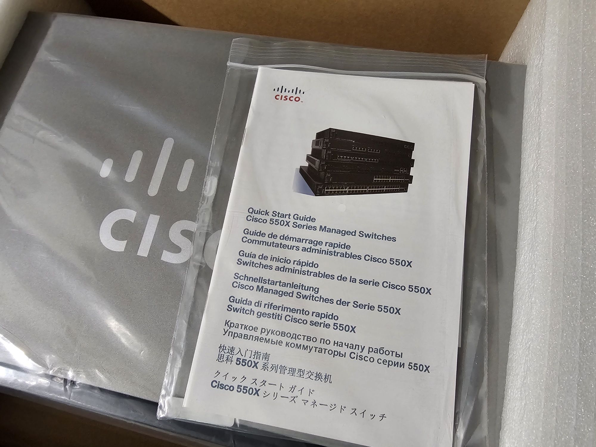 Комутатор Cisco SB SX550X-12F-K9 (SX550X-12F-K9-EU)