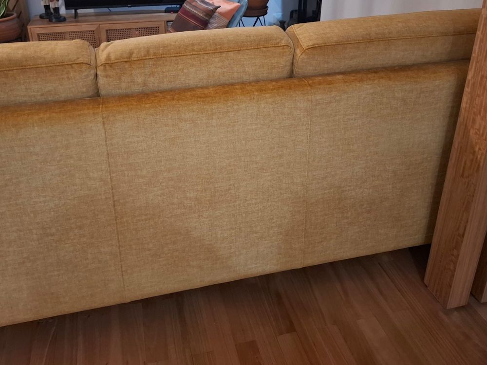 Sofa + pufe em bom estado