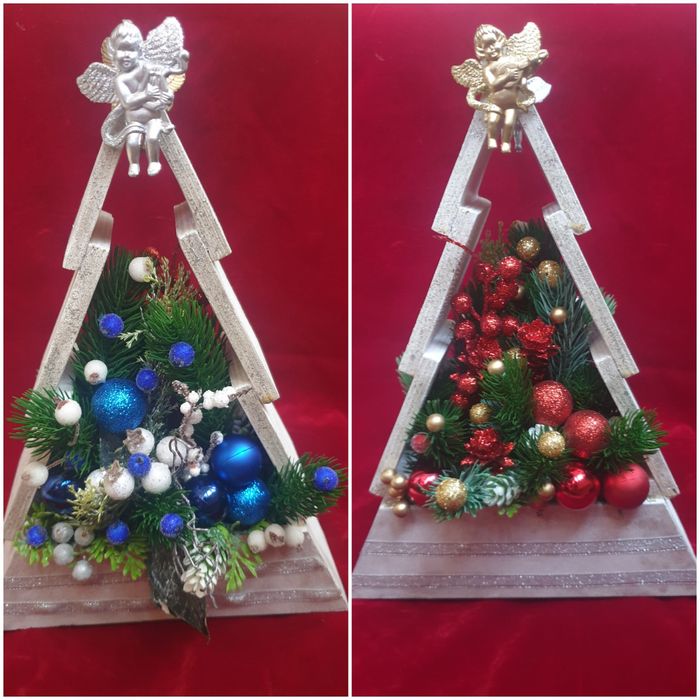 Новорічний декор. Вінки. Різдвяний віночок. Баночки на Водохреща