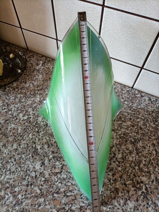 PRL różne klosze szklane