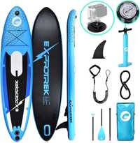 Exprotrek Stand Up Paddling Board Nadmuchiwana deska Niebieska NOWA