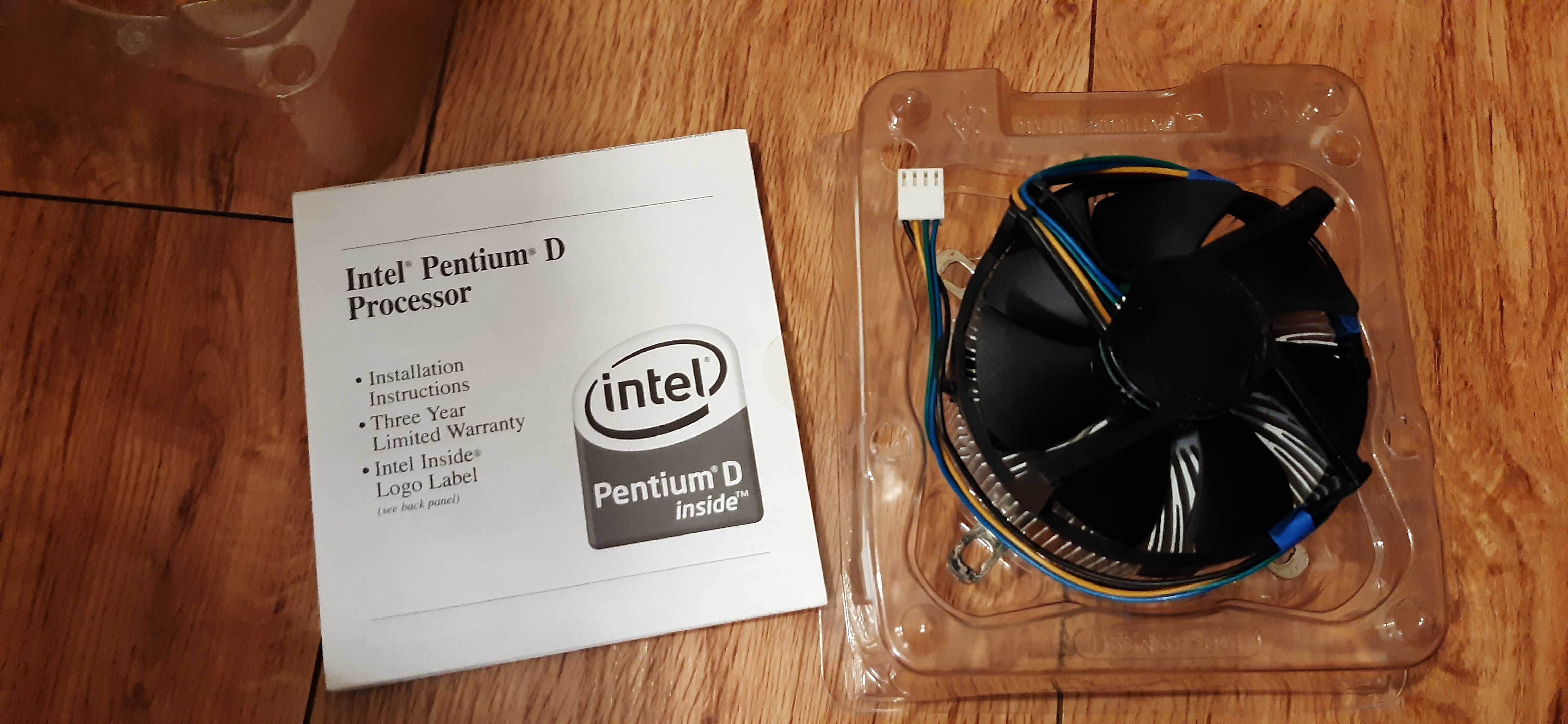 nieużywany wentylator do procesora INTEL Pentium D