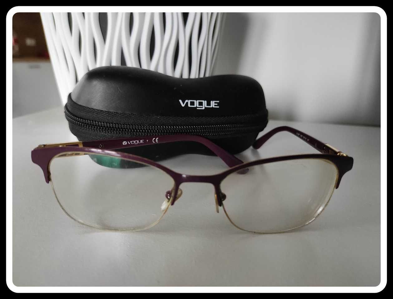 Vogue oprawki używane damskie (okulary korekcyjne) + etui