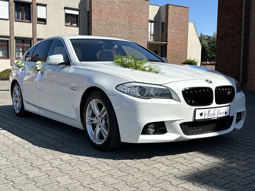 Auto do Ślubu BIAŁE BMW Seria 5 F10 Inne Okazje Samochód WLKP 500 zl