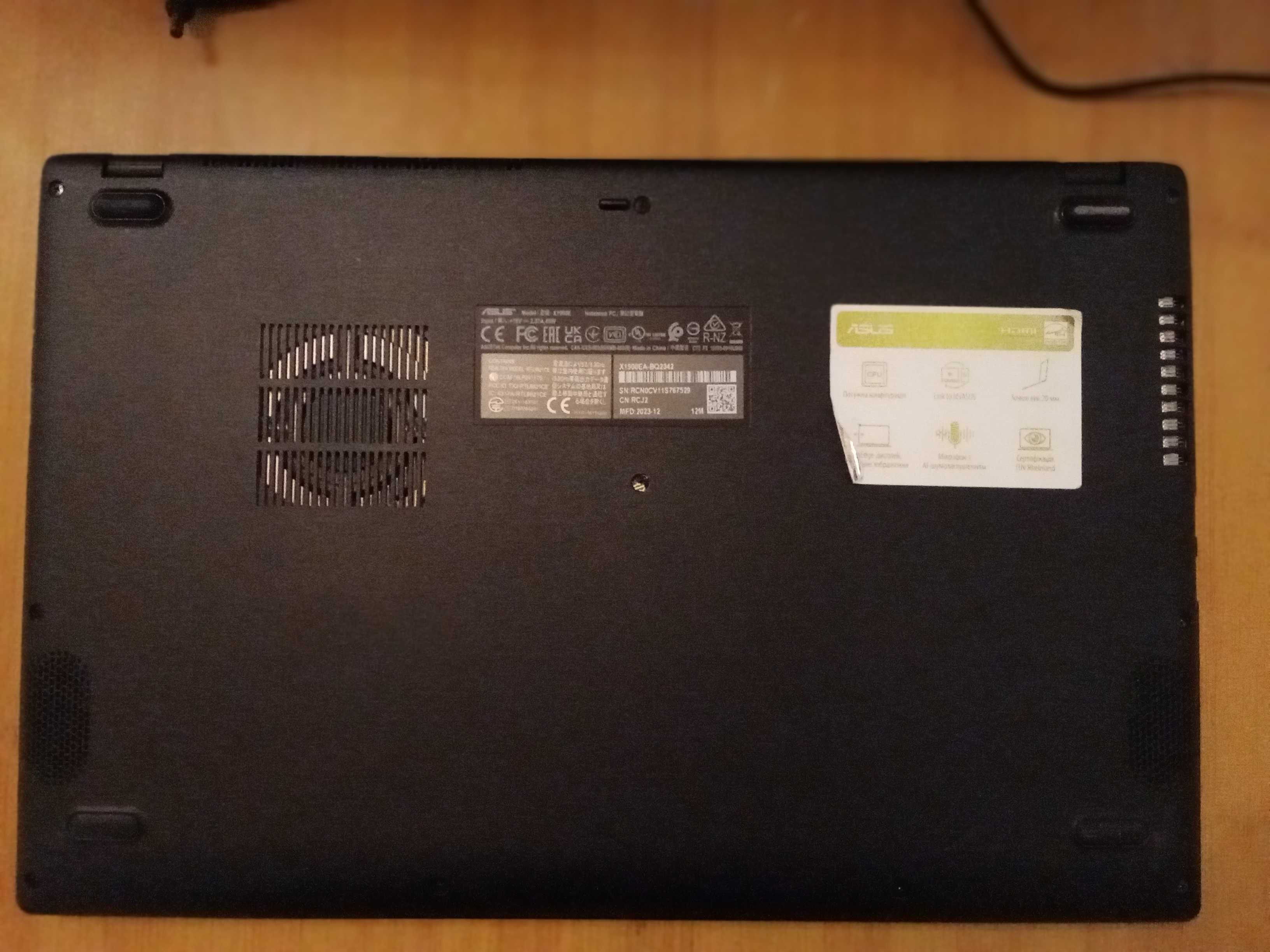 Ноутбук Asus Vivobook 15 X1500EA-BQ2342 Indie Black