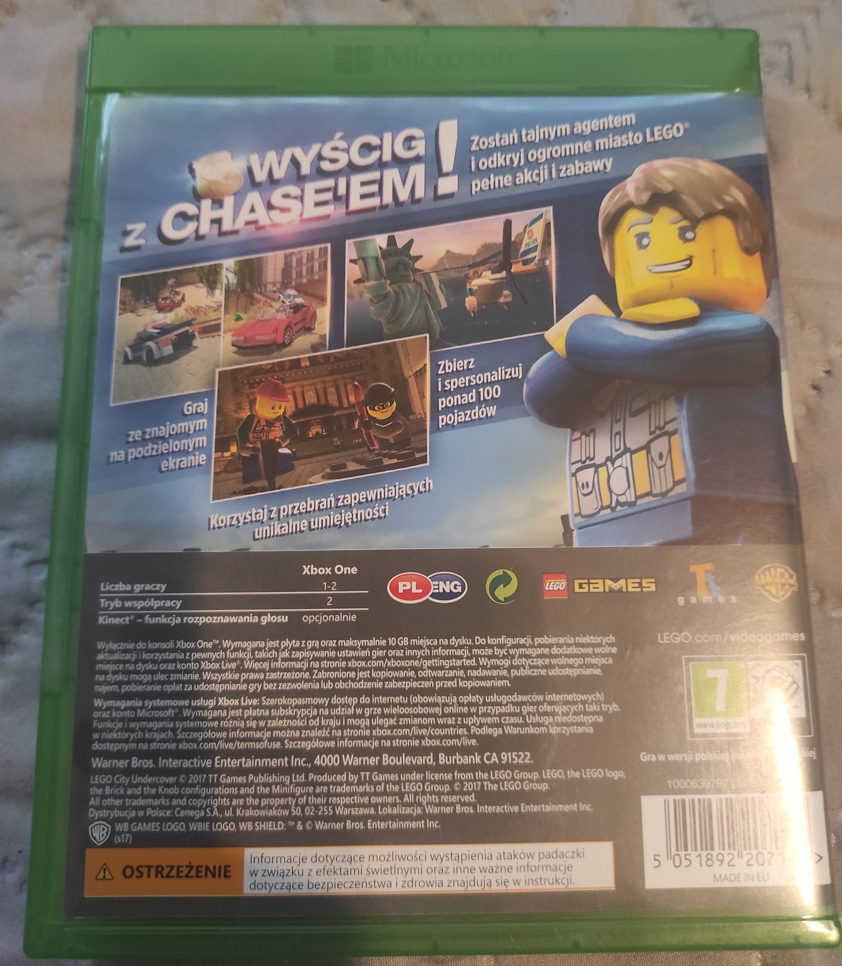 Gra LEGO City Tajny Agent