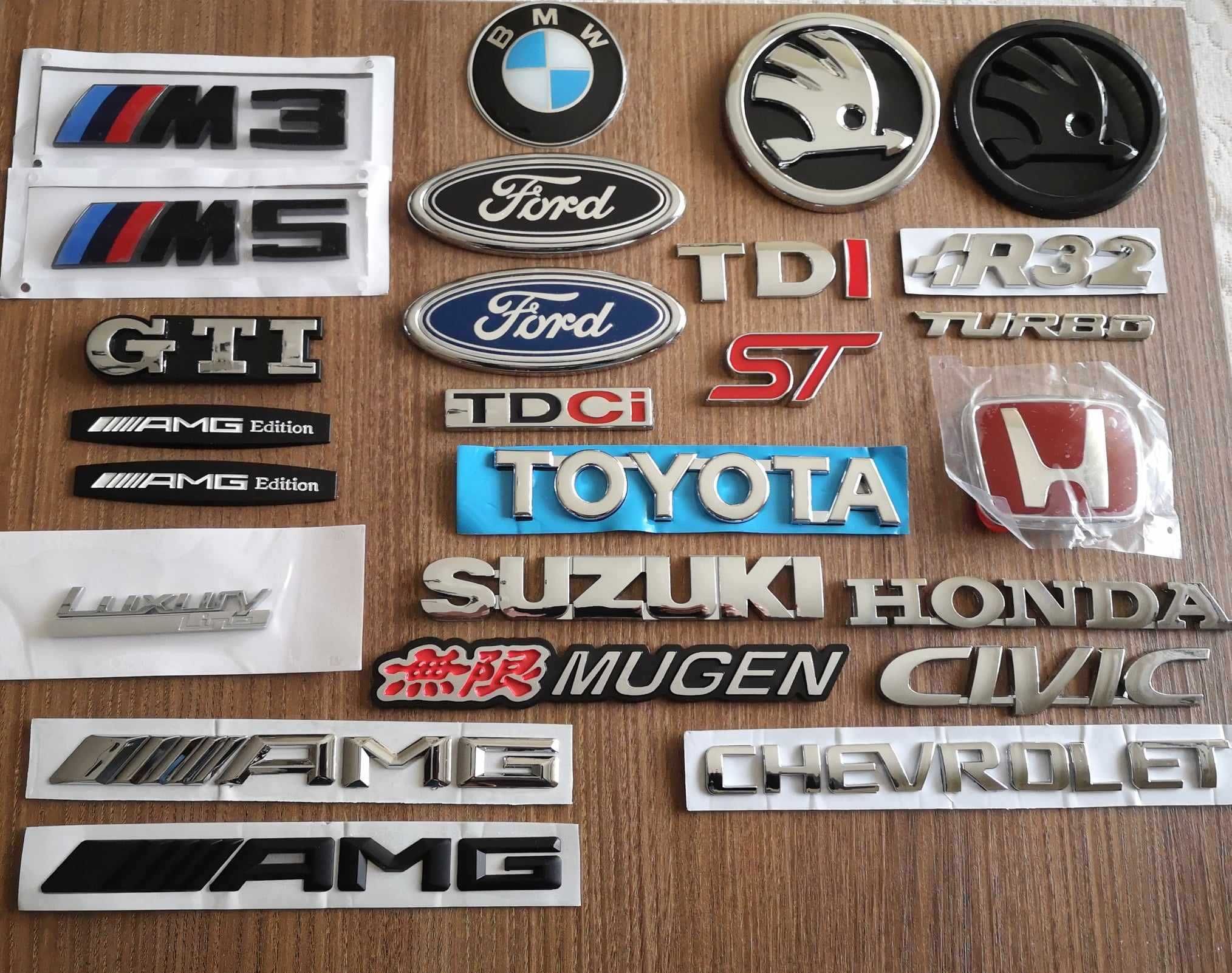 Simbolo Letras S3 S4 TDI FR M S Line A3 A4 VW BMW Ford Audi Mini ...