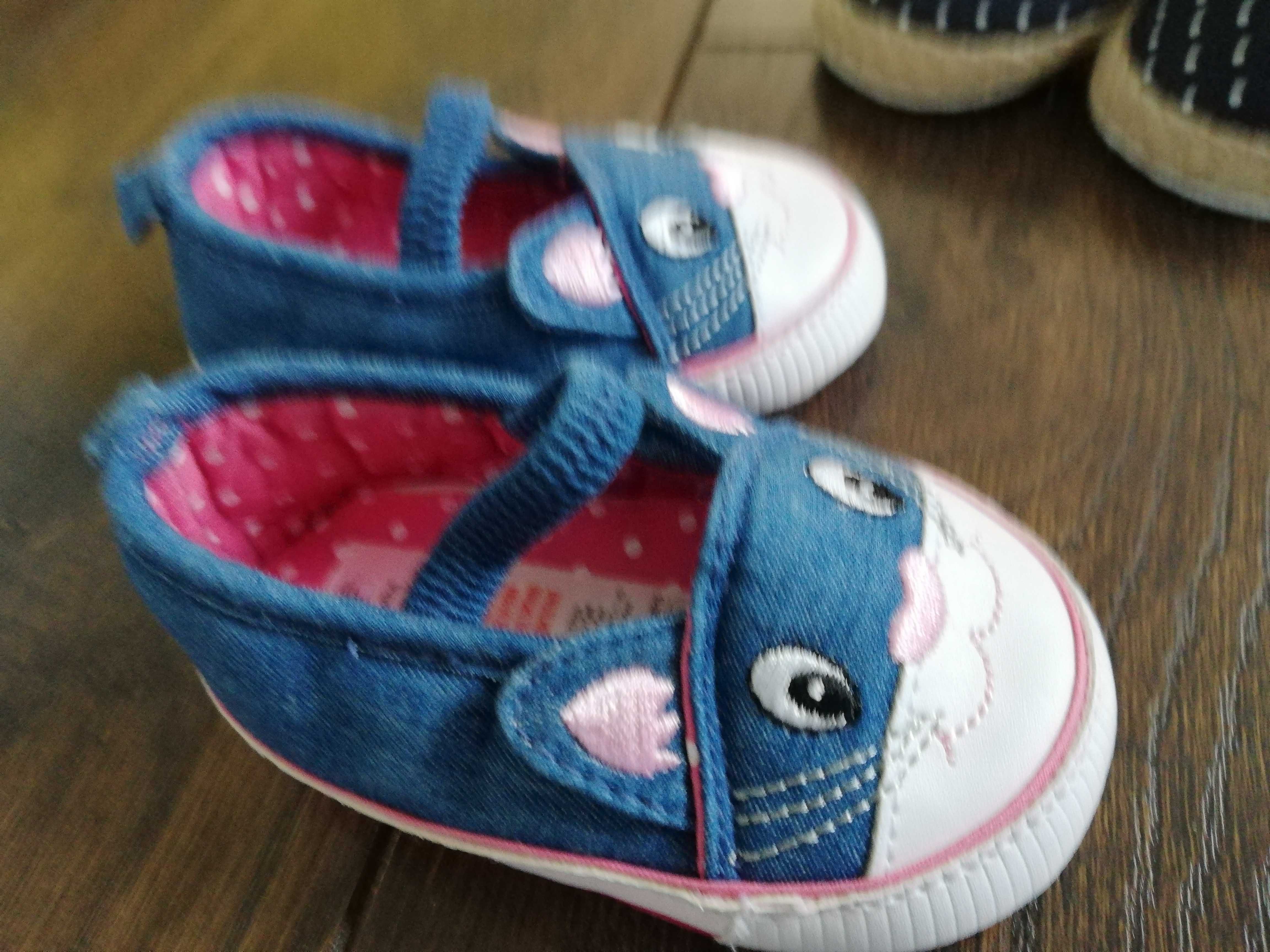Buty buciki dla dziewczynki