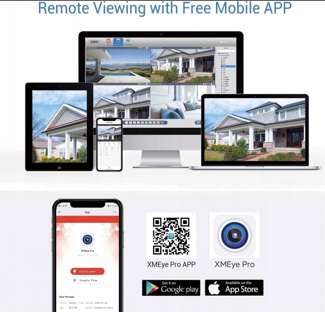 Rejestrator Seculink 16-kanałowy 4K NVR (1080p/3MP/4MP/5MP/8MP) N663