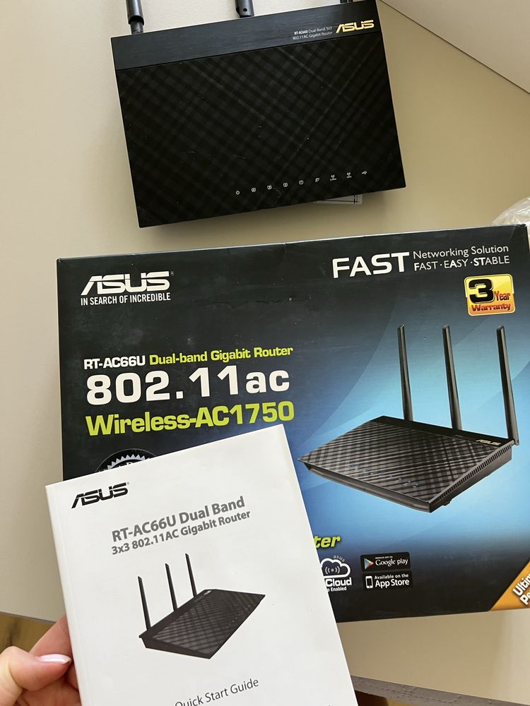 Маршрутізатор asus rt ac66u