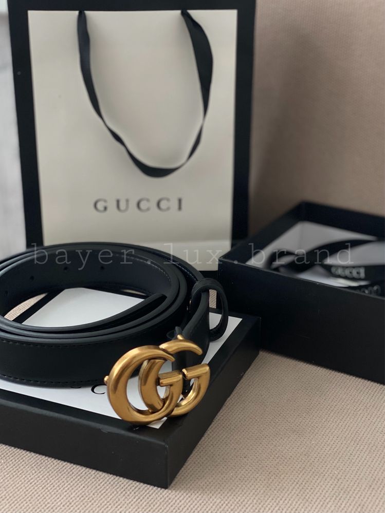 Ремень gucci гуччи с натуральной кожи