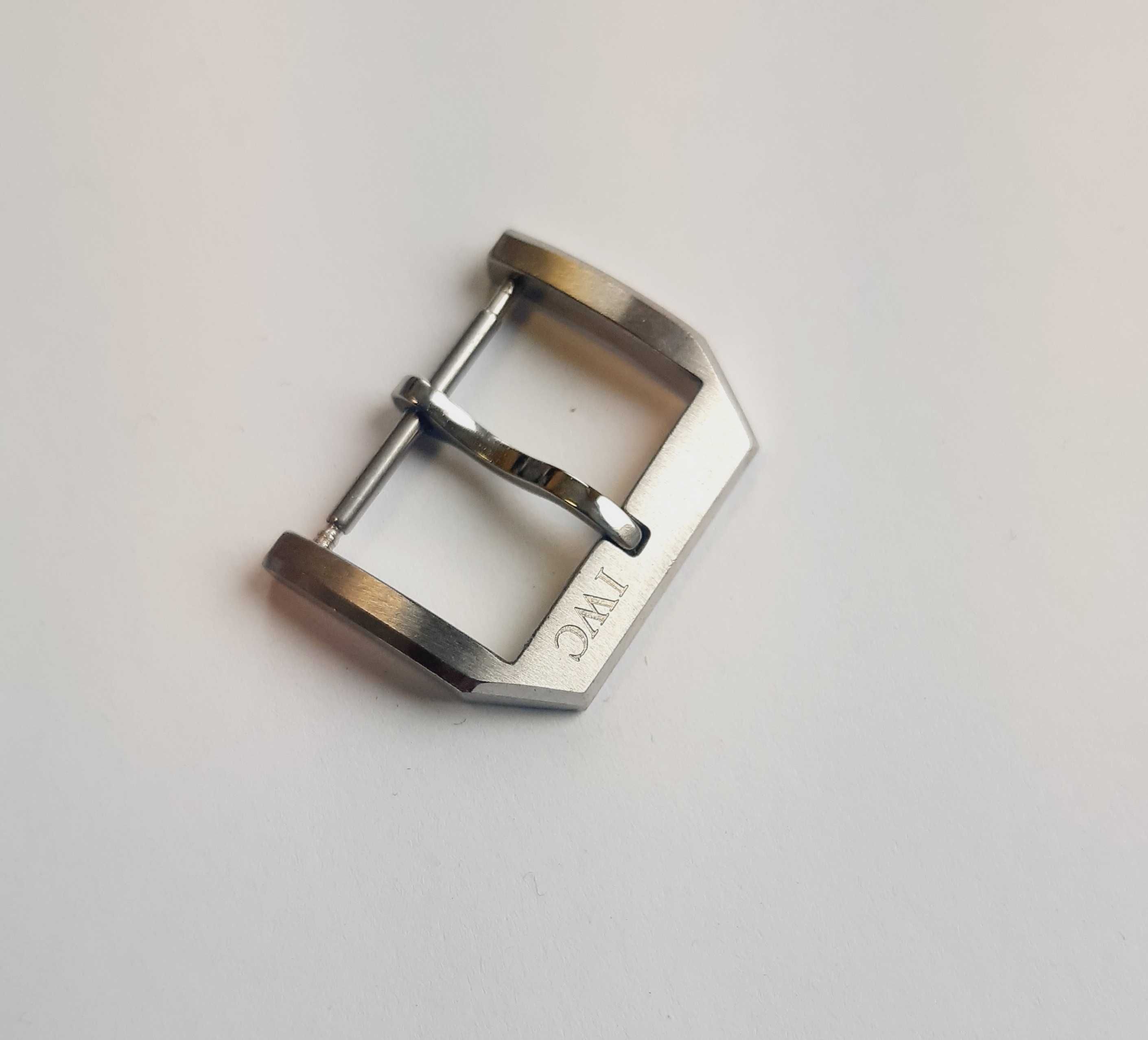 Sprzączka klamra 18mm do paska zegarka IWC Schauffhausen zapięcie Inox