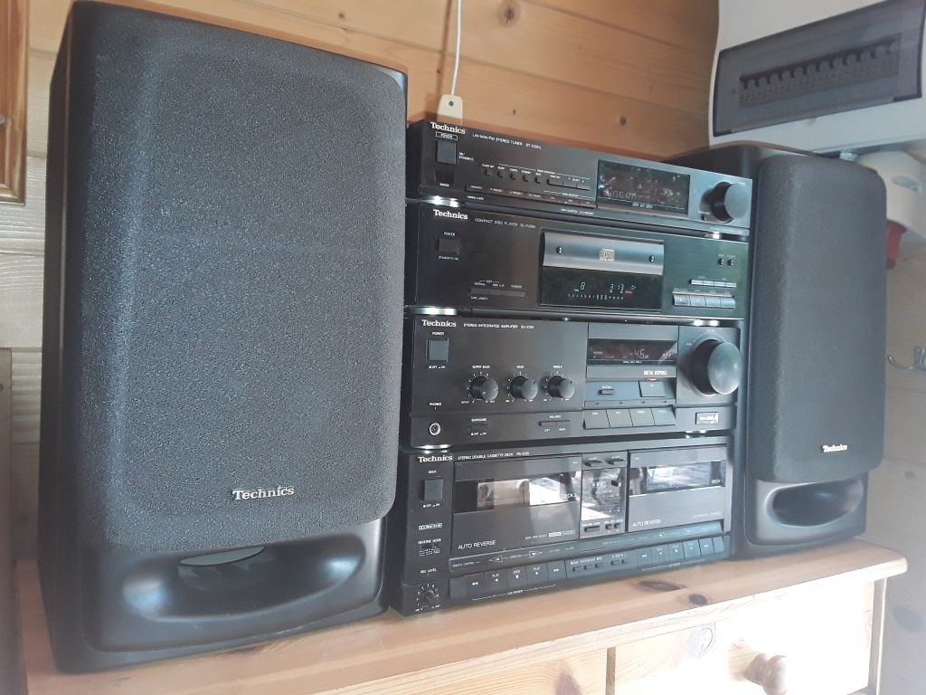 wieża TECHNICS X301 NEW CLASS A wzmacniacz cd deck tu