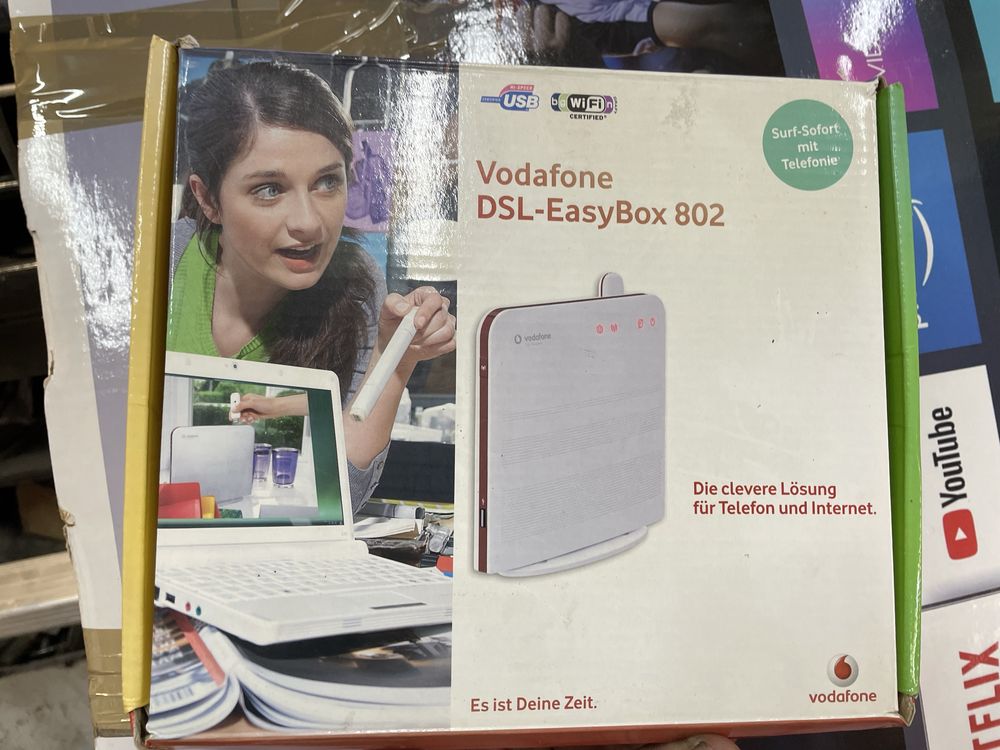 WiFi маршрутизатор Vodafone DSL-EasyBox 802