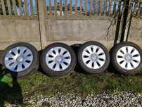 Felgi Aluminiowe AUDI R16 - 5x112 - 57.1 + opony letnie 215/55