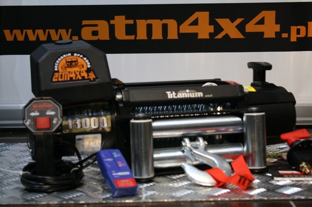 Lina kinetyczna SNAKE4X4 najmocniejsza 24T.off road od ATM4X4 gw.f.va