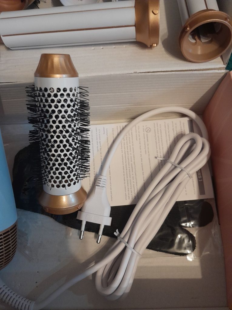 Zestaw 6 w 1 Air Styler, lokówka do włosów z suszarką do włosów 1000 W