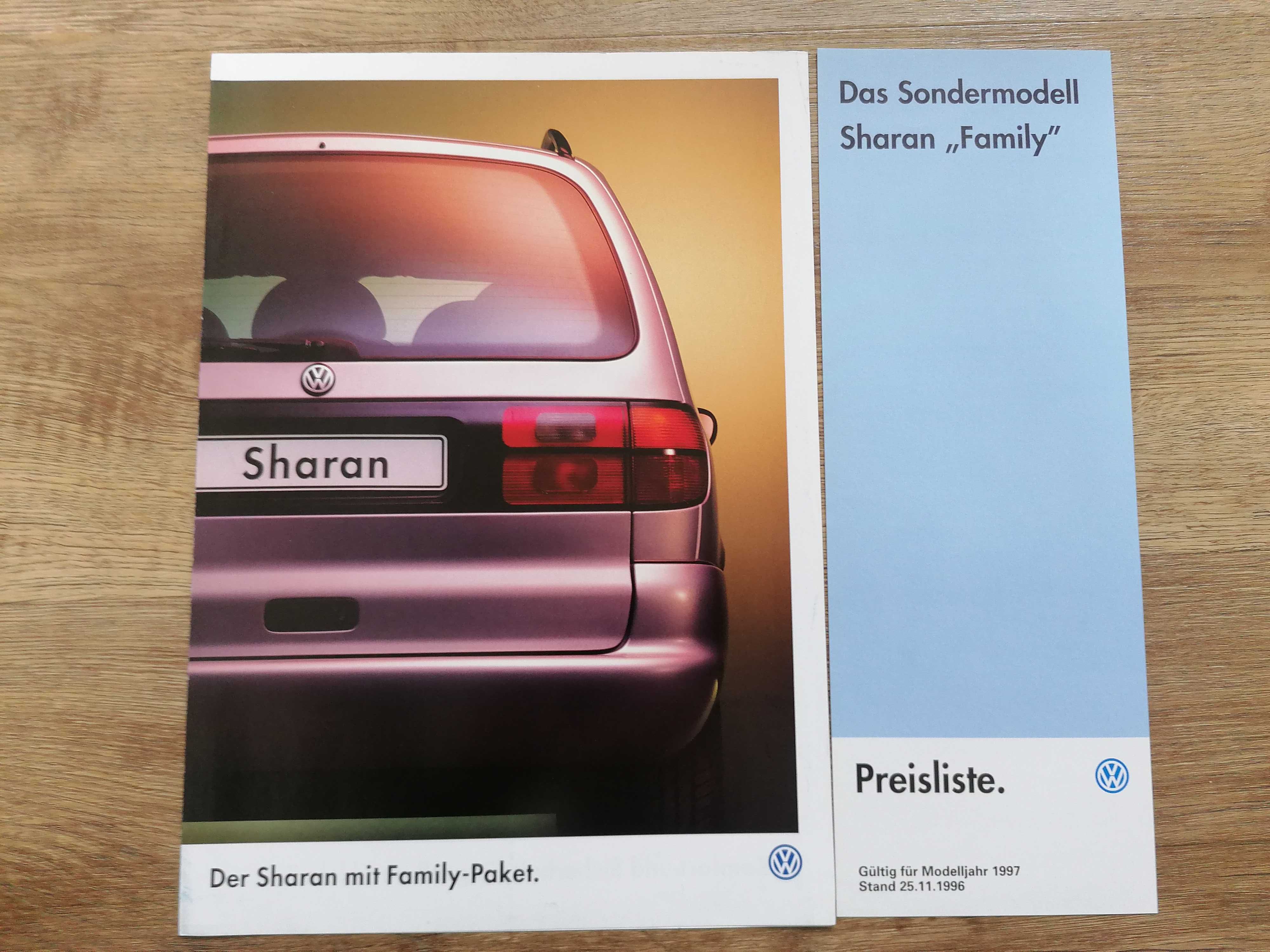 Prospekt VW Sharan Family