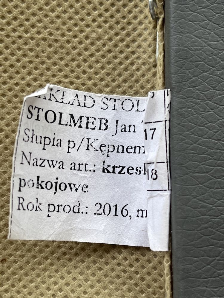 Krzesla pokojowe, pokoj, salon STOLMEB 300 zl za komplet