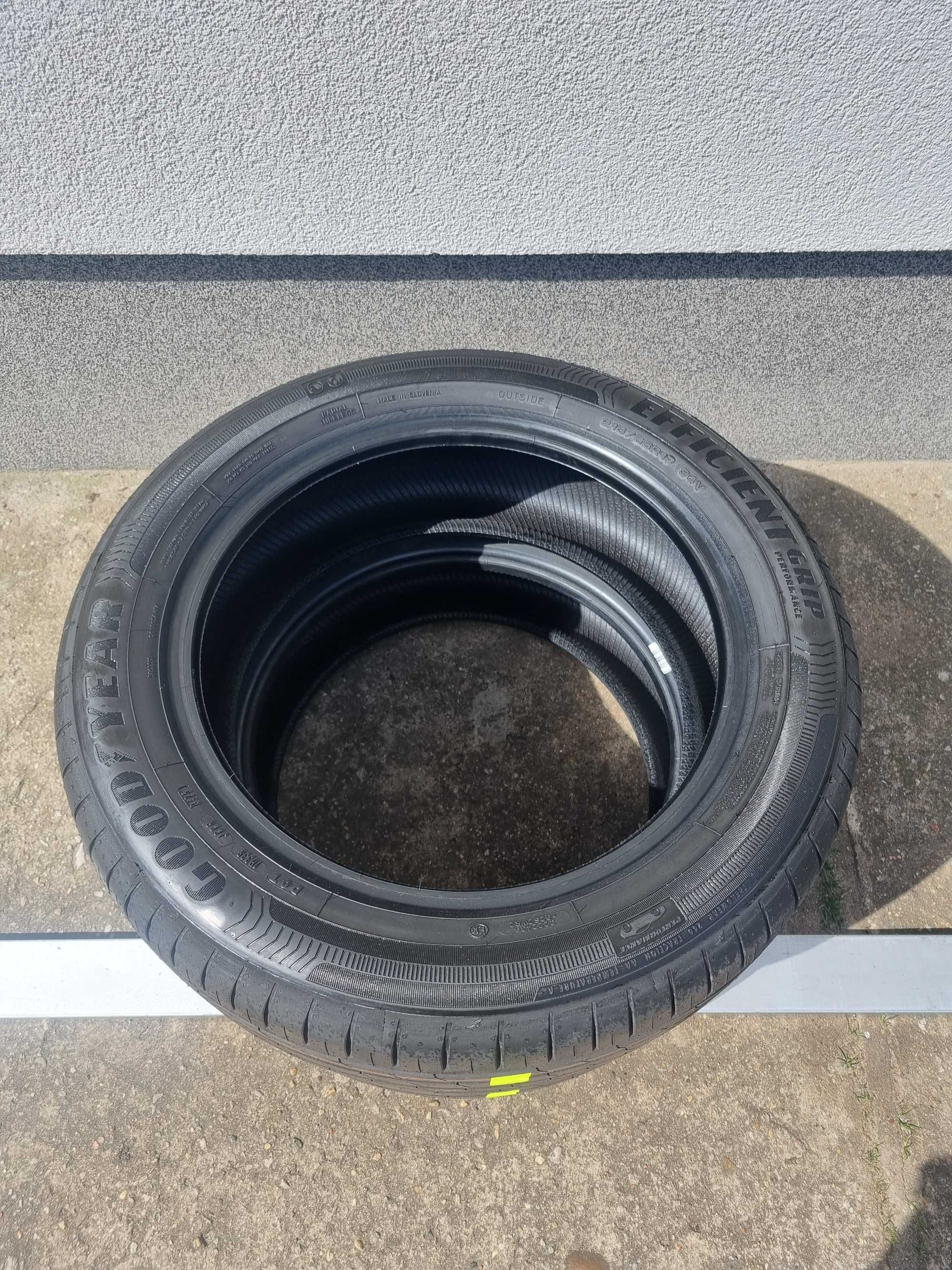 Opony letnie GOODYEAR EfficientGrip 215/55 R17 94V DOT 2025 NOWE P369