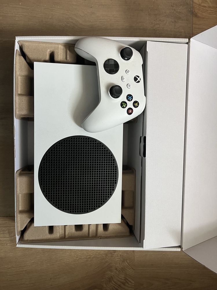 Xbox Series S + pad + Cyberpunk 2077 STAN IDEALNY