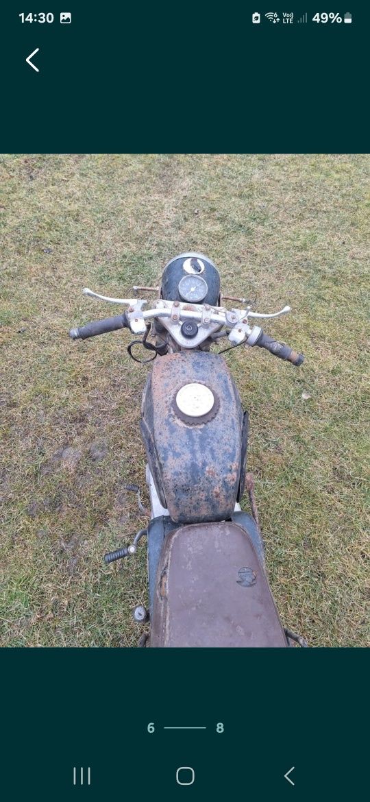 Sprzedam MZ TS 250 rok pr. 1975