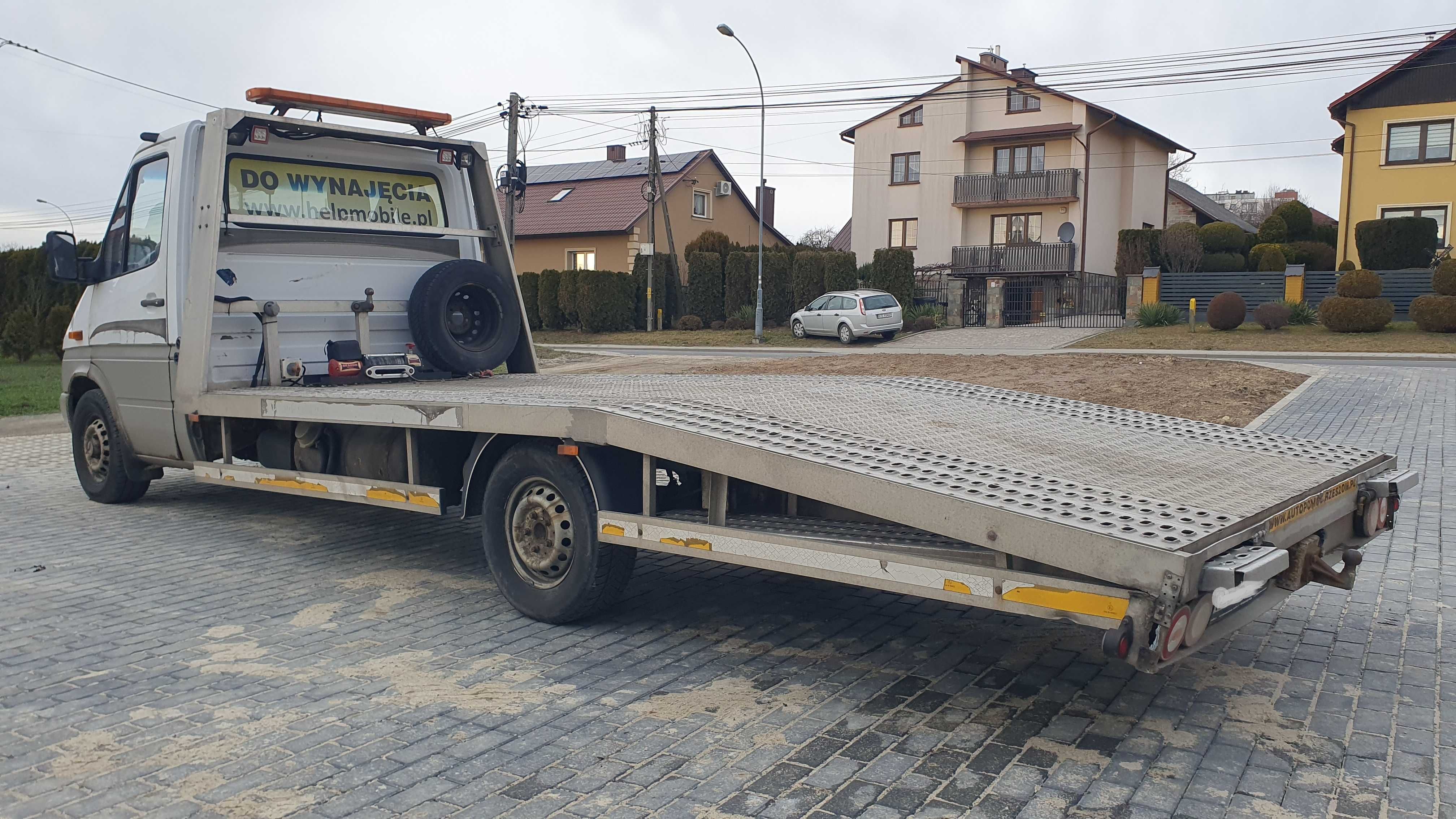Autolaweta Auto Laweta Sprinter 2006r 2,3 +gaz LPG Zarejestrowana
