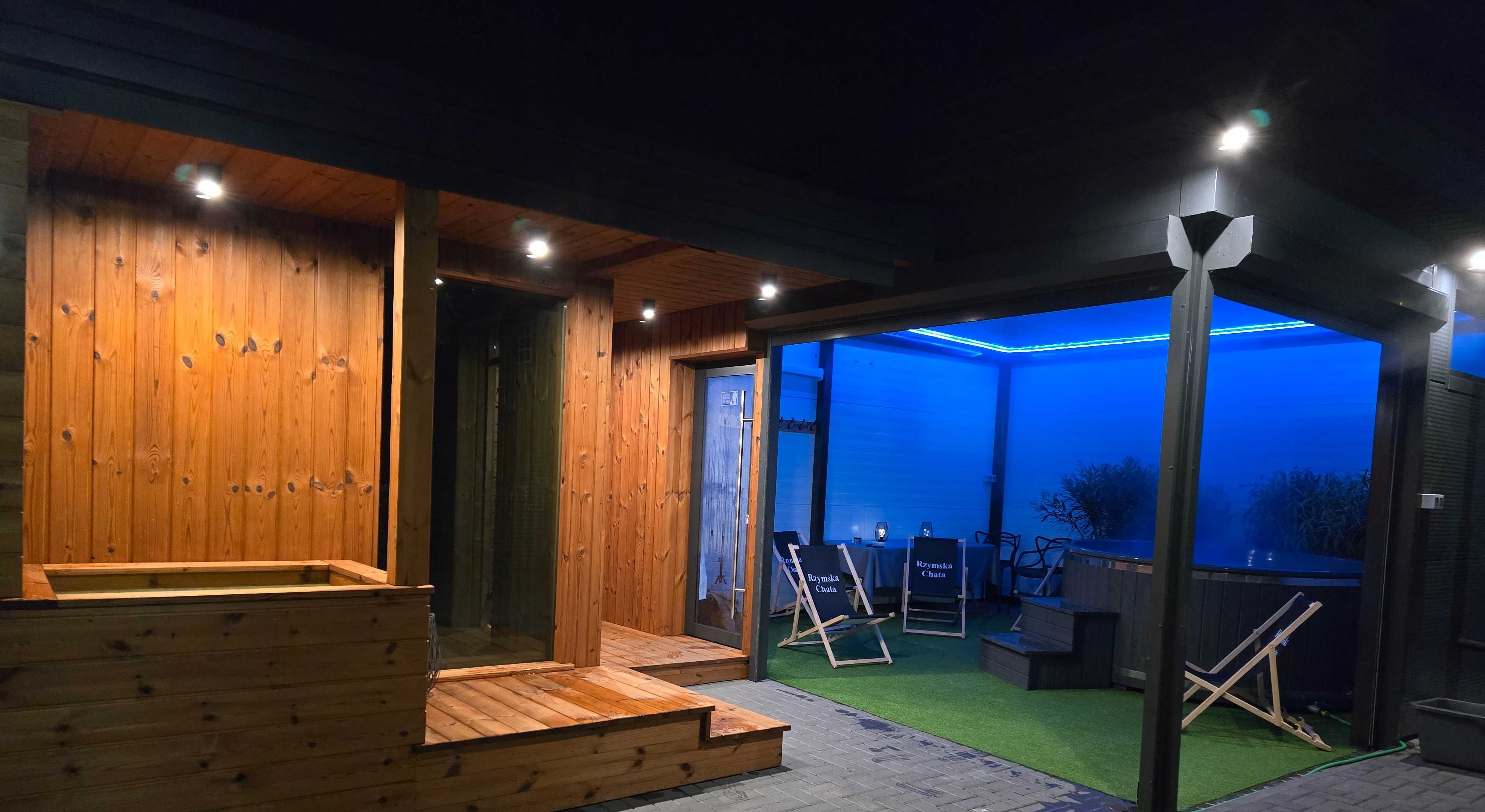 Domek na wyłączność z jacuzzi i sauną - Rzymska Chata