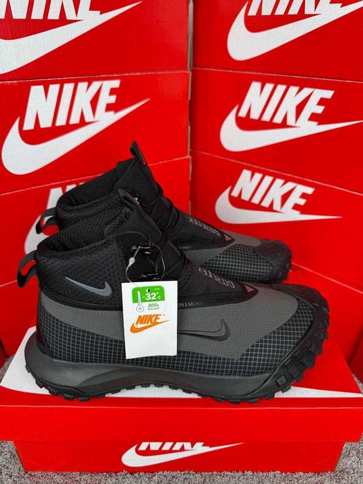 Зимние Кроссовки С Мехом Nike ACG Mountain Fly High Fur Ботинки Хутро