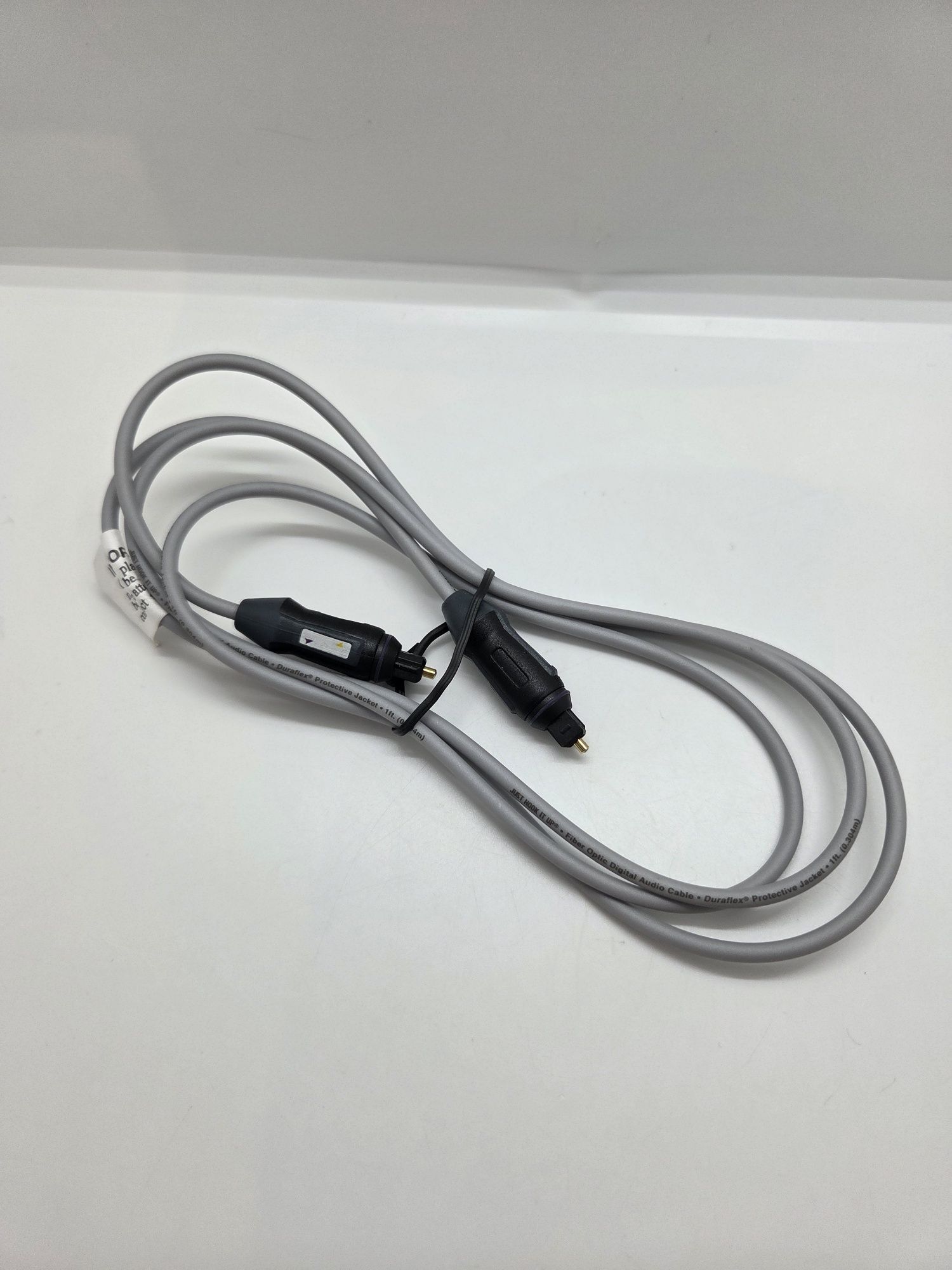 Kabel przewód optyczny Toslink 1,5m nowy audio Juat Hook it Up
