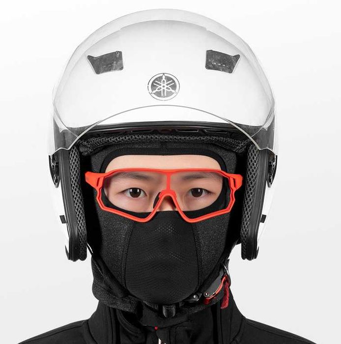 Теплая флисовая балаклава ROCKBROS LF8010 зимняя подшлемник лыжная